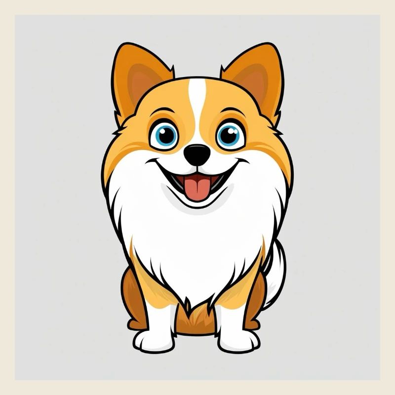 Dessin animé de chien