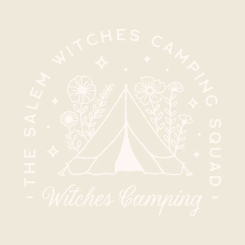 Witches camping witch summer camp group matching