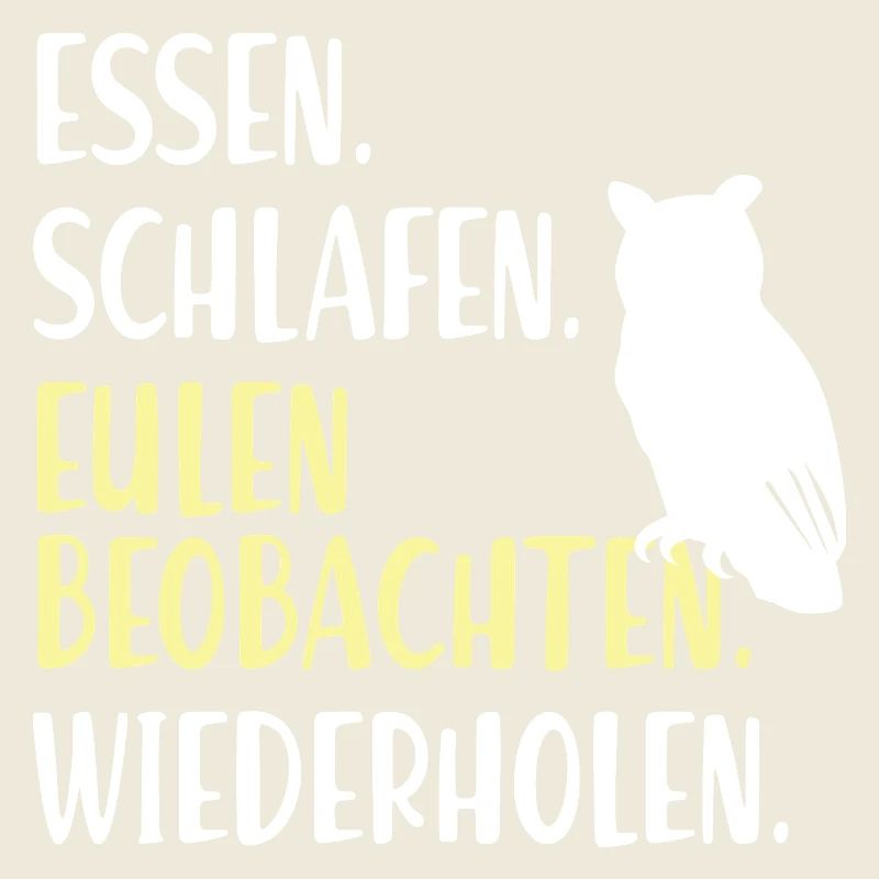 Eulen Beobachten Eule Ornithologen Vogel Uhu Kauz