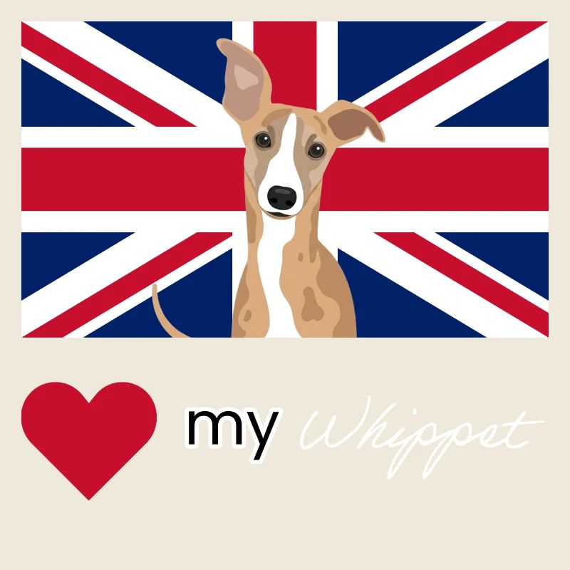 LUVMYWHIPPET (Blanc)