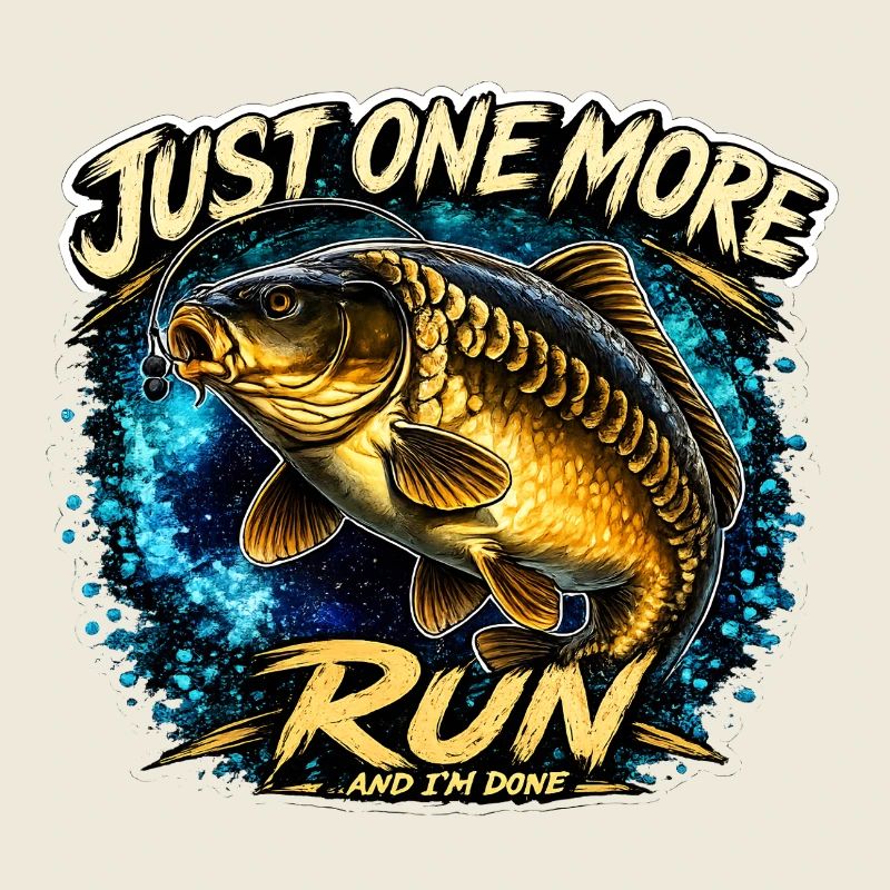 Encore une course : Conception de pêche à la carpe