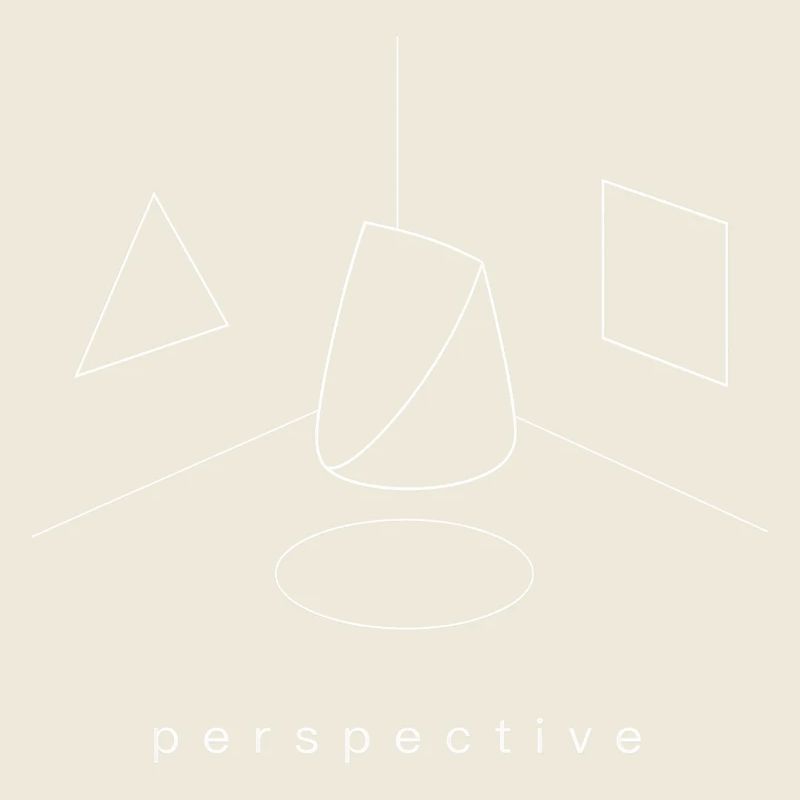 Perspective Minimalist Perception vs Reality Shirt