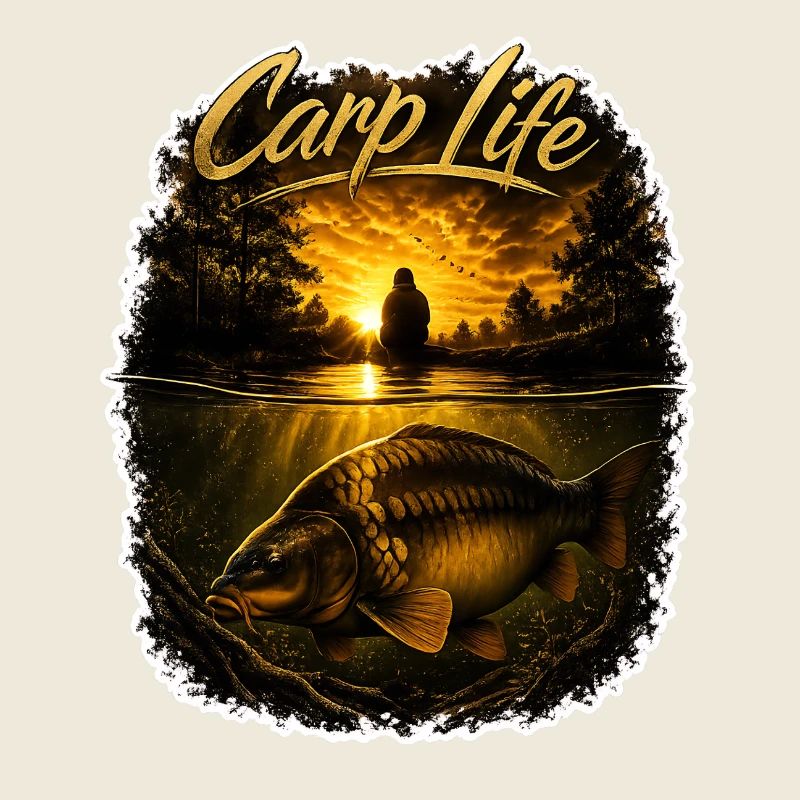 Carp Life Sunset – Conception audacieuse de la pêche à la carpe