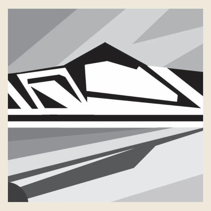 Geometrische Berge