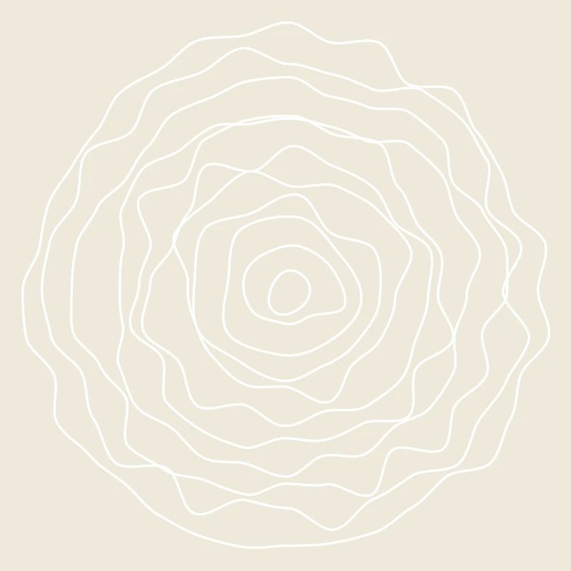 Concentric Line Rose