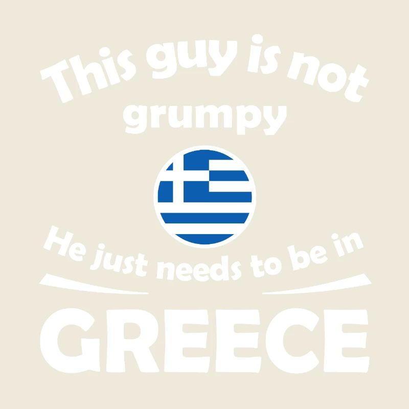 Pas Grumpy Greek Vibe Tee