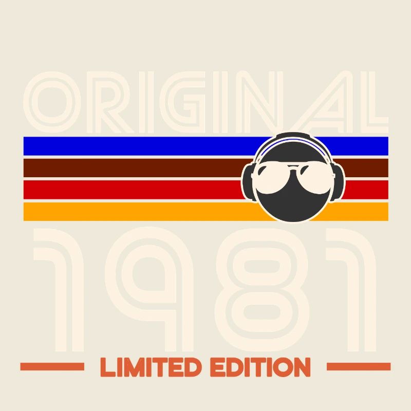 Originale Retro Limited Edition von 1981