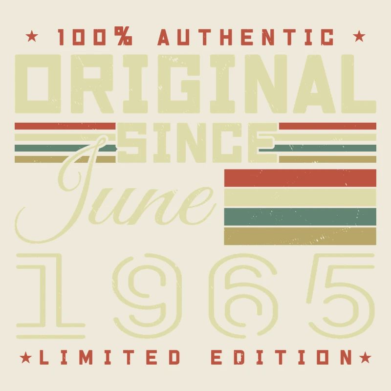 Geburtstagsgeschenk Juni 1965, Geschenk Juni 1965