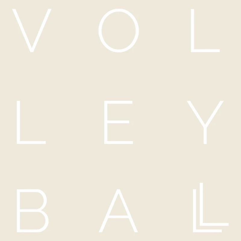 icône de volleyball icône de logo idée police Vector