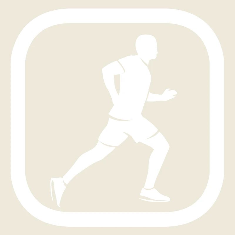 Run Runner Logo Run Runner Icône vectorielle graphique