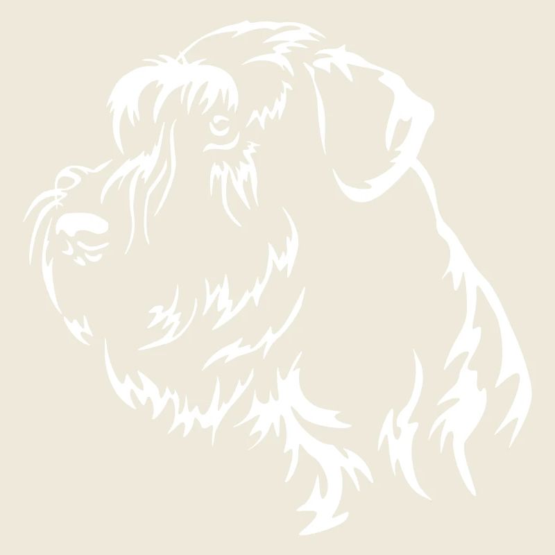 Tête de Schnauzer géant « Black Edition »