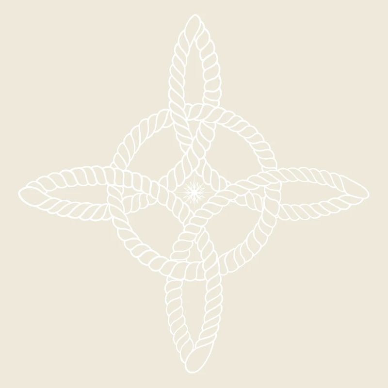 Hexenknoten mit Stern