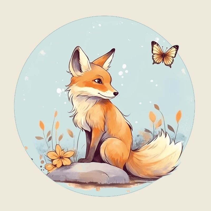 Cute fox