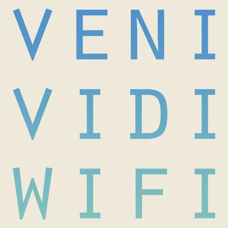 Veni Vidi Wifi (plain)
