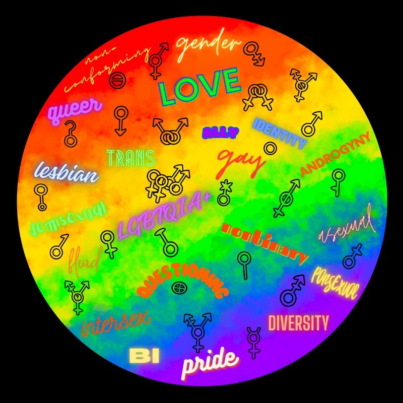 Conception de la fierté LGBTQIA+