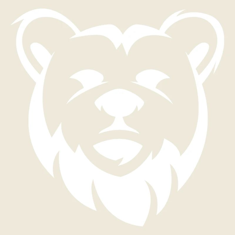 Bear Illustration Comic Cartoon Bears Logo Graphic