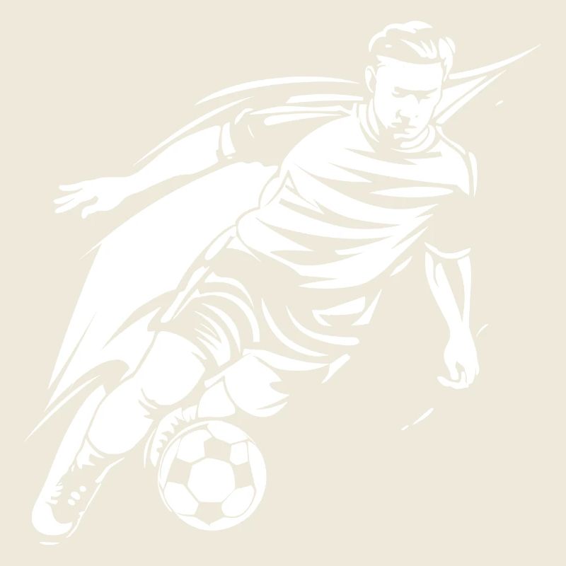 Fußballer Skizze