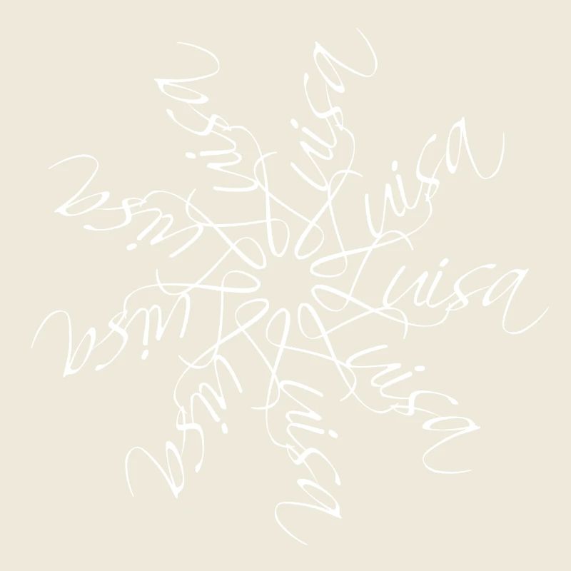 Luisa Name Mandala