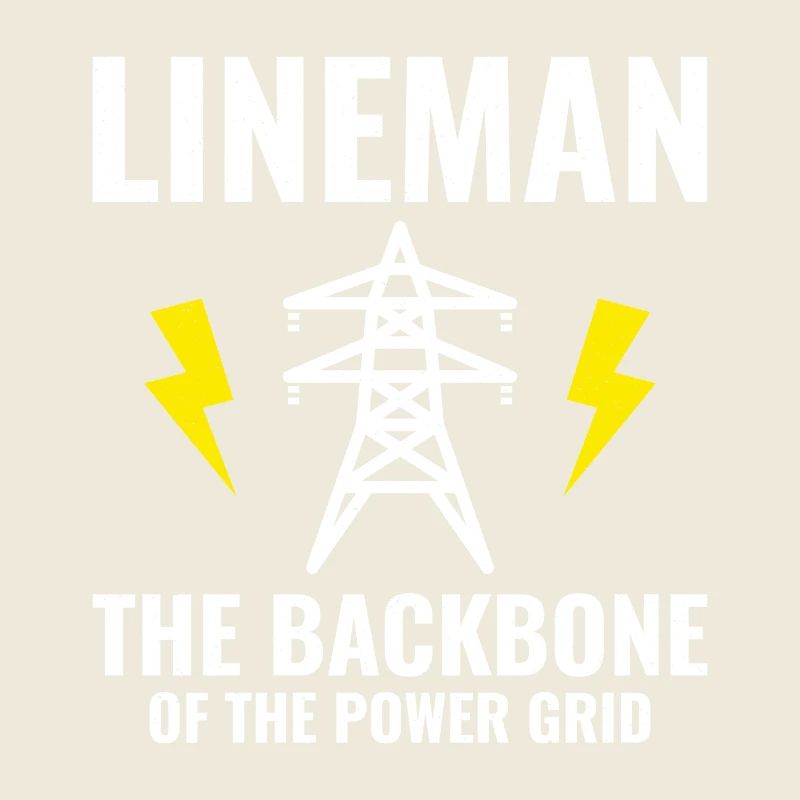 Lineman Backbone Stromnetz Elektrizitätswerk