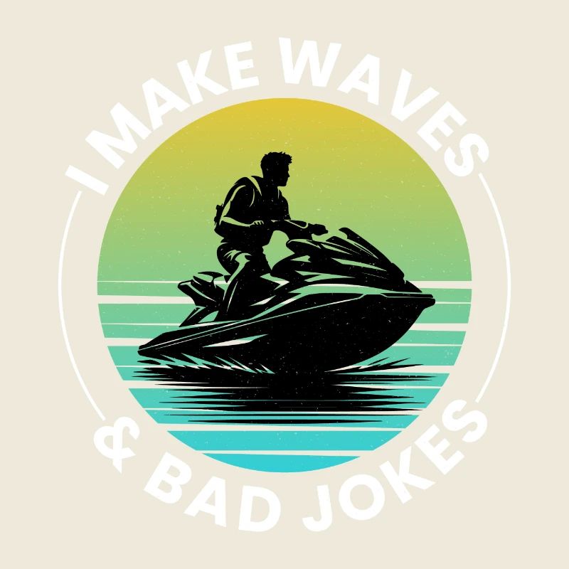 I Make Waves & Bad Jokes Jet Skiing