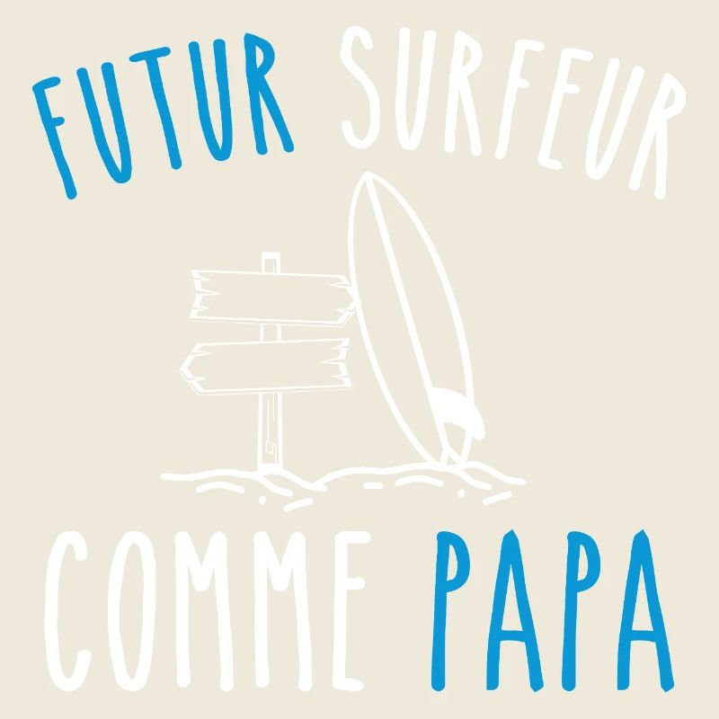 Future surfer like dad