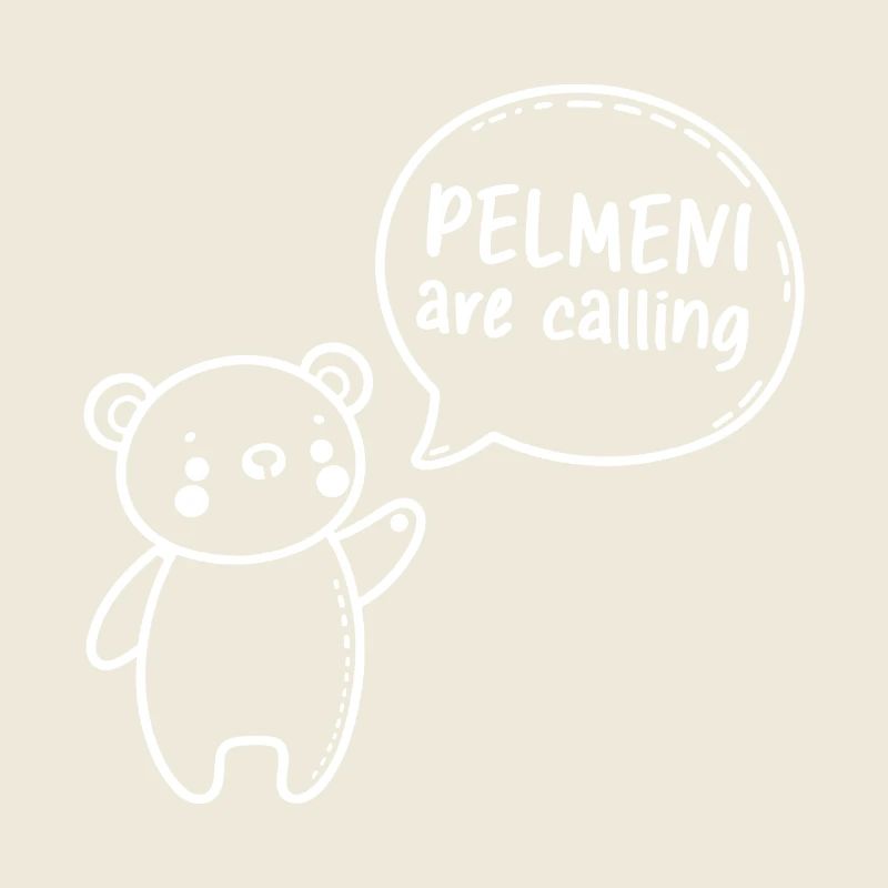 Pelmeni Call Bear Cute Cute Gift