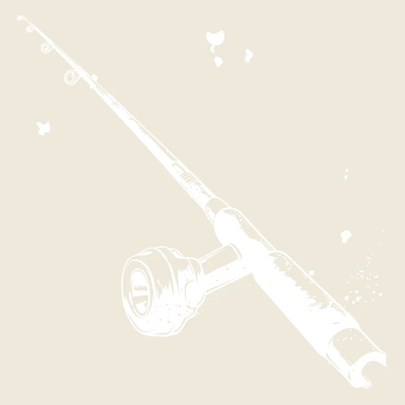 Dessin de canne à pêche