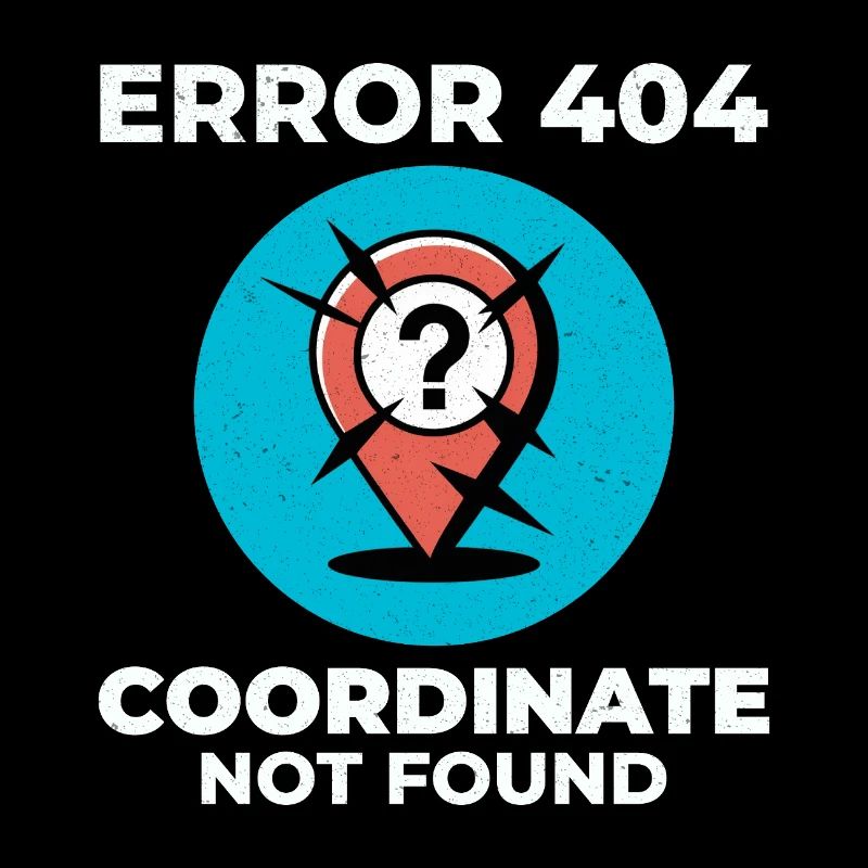 Question Mark Pin Lost Location GIS Error