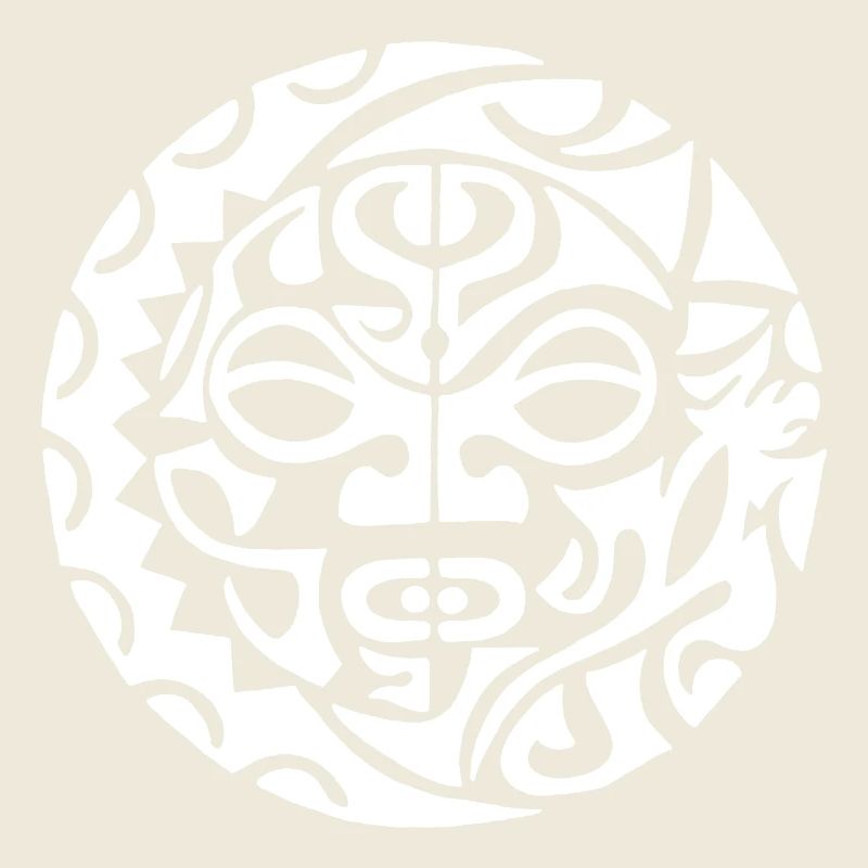Polynesian skull (white)