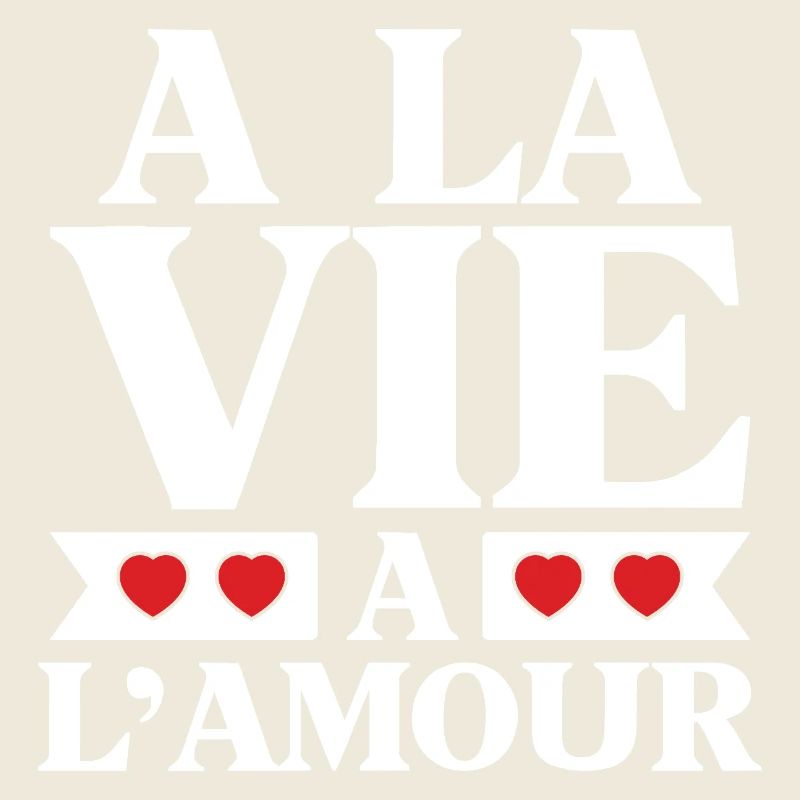 La Vie et L'Amour Coeurs Rouges