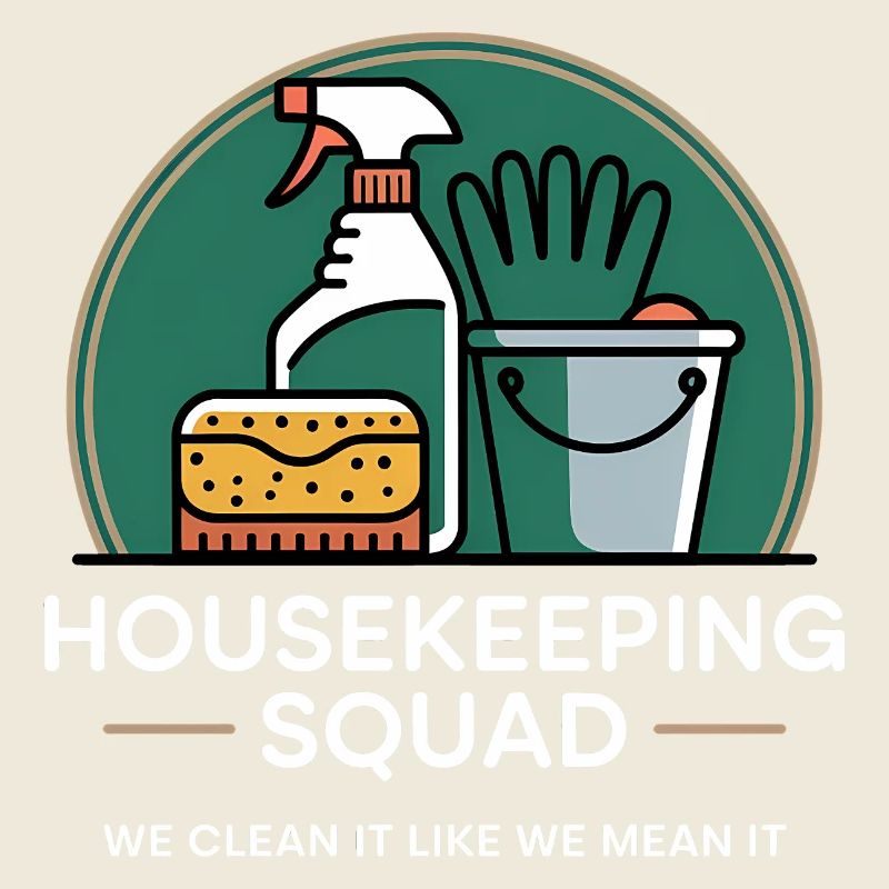 Lustiges Putzen Design