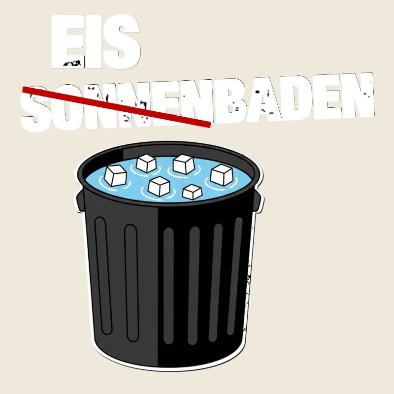 Eis statt Sonnenbaden