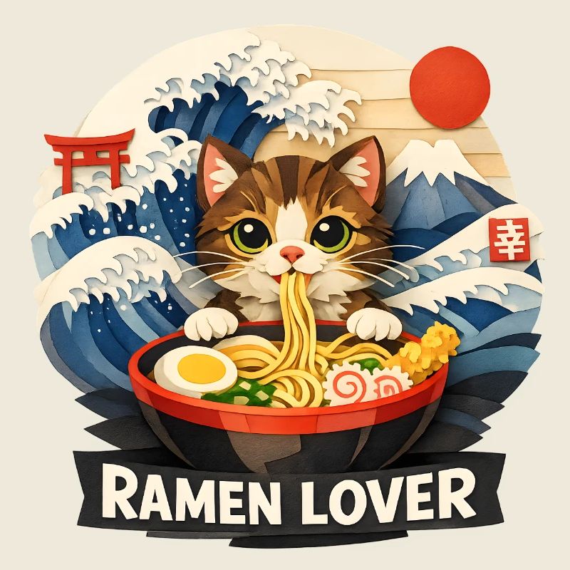Anime Ramen de chat