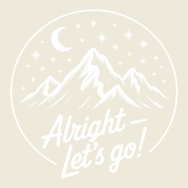 Mountains Adventure Motif