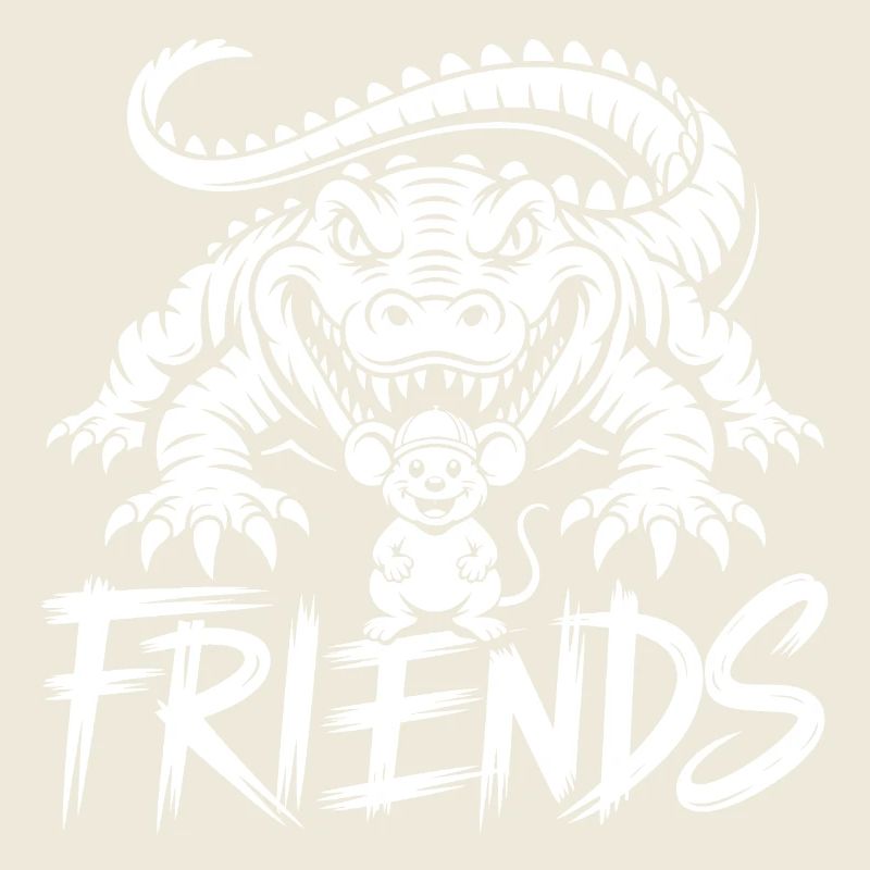 Friends for Life – Crocodile and Mouse