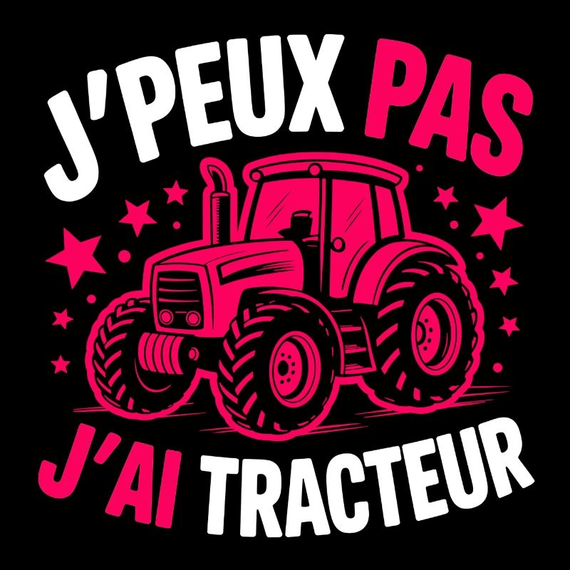I can't, I have tractor–Proud to be a farmer
