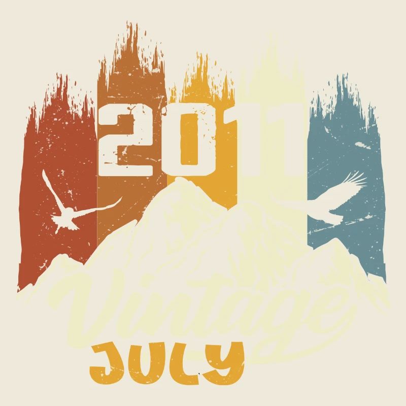 Vintage July 2011 Birthday Gift July 2011