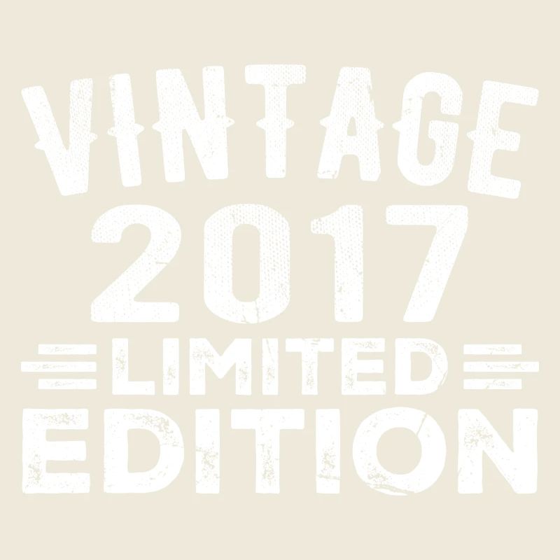 Année de fabrication 2017 Année de naissance Anniversaire Millésime 2017