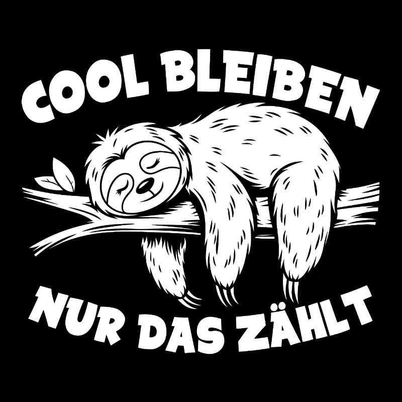 Süßes schläfriges Faultier immer mit der Ruhe