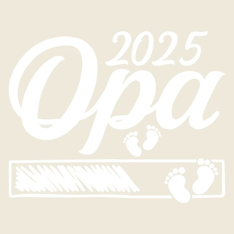 Werdender Opa 2025 Opa loading Geschenk Männer