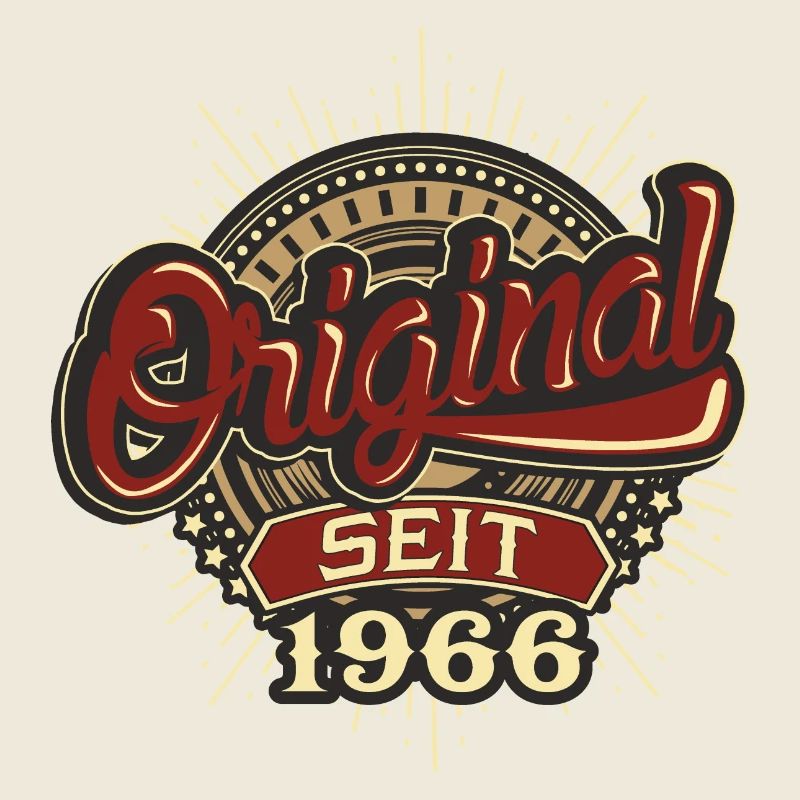 Geburtstag Original seit 1966