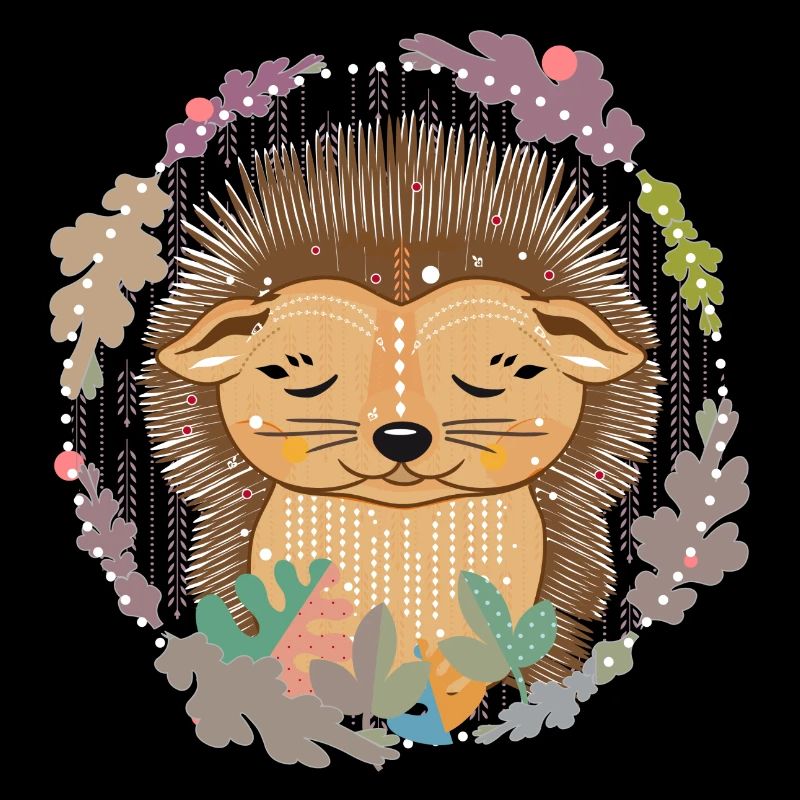 Igel im Winterschlaf