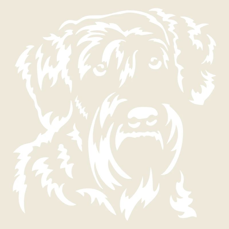 Schnauzer Kopf "Black Edition"