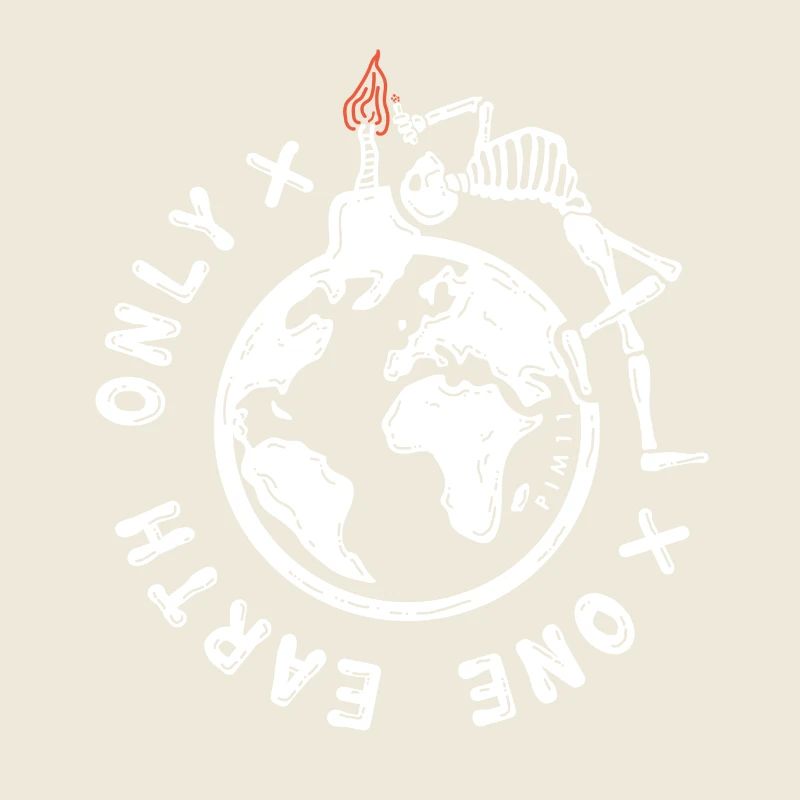 One earth only (weiss)