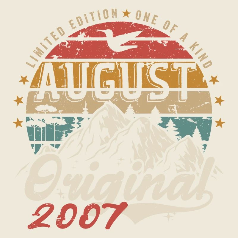 Août 2007 - Fabriqué En Août 2007 - Vintage 2007
