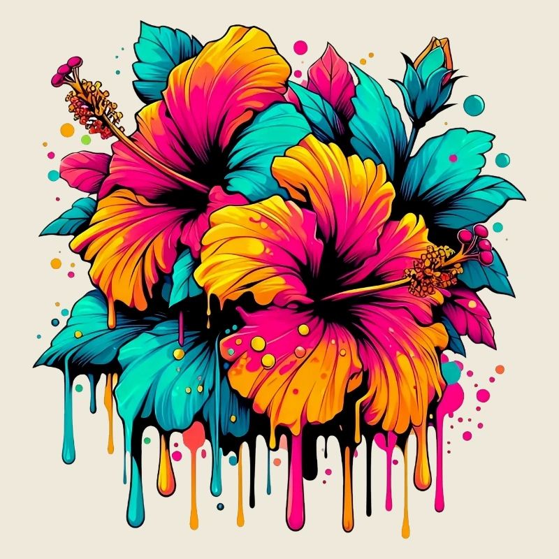 Fleurs d’hibiscus