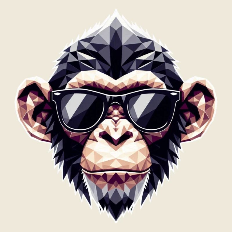 Lunettes de Singe Polygone