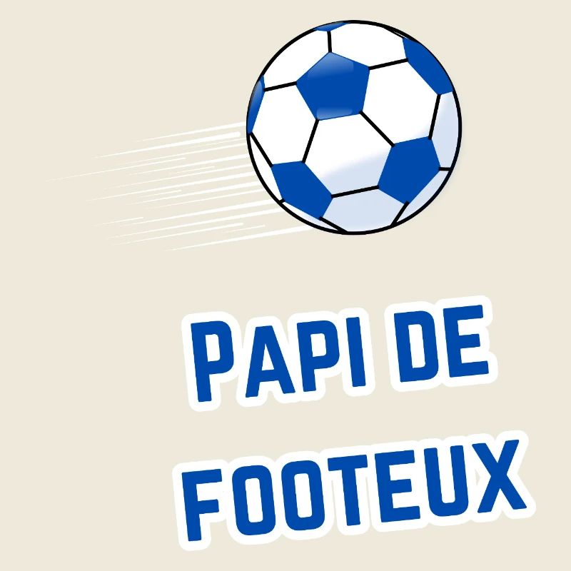 Tee-Shirt Papi Supporter Footeux
