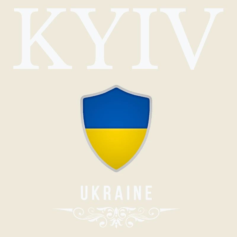 Kiews elegantes Design, ukrainischer Stolz