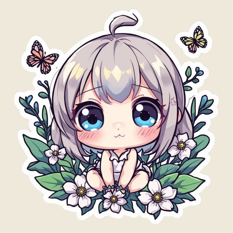 Chibi-Blumenzauber